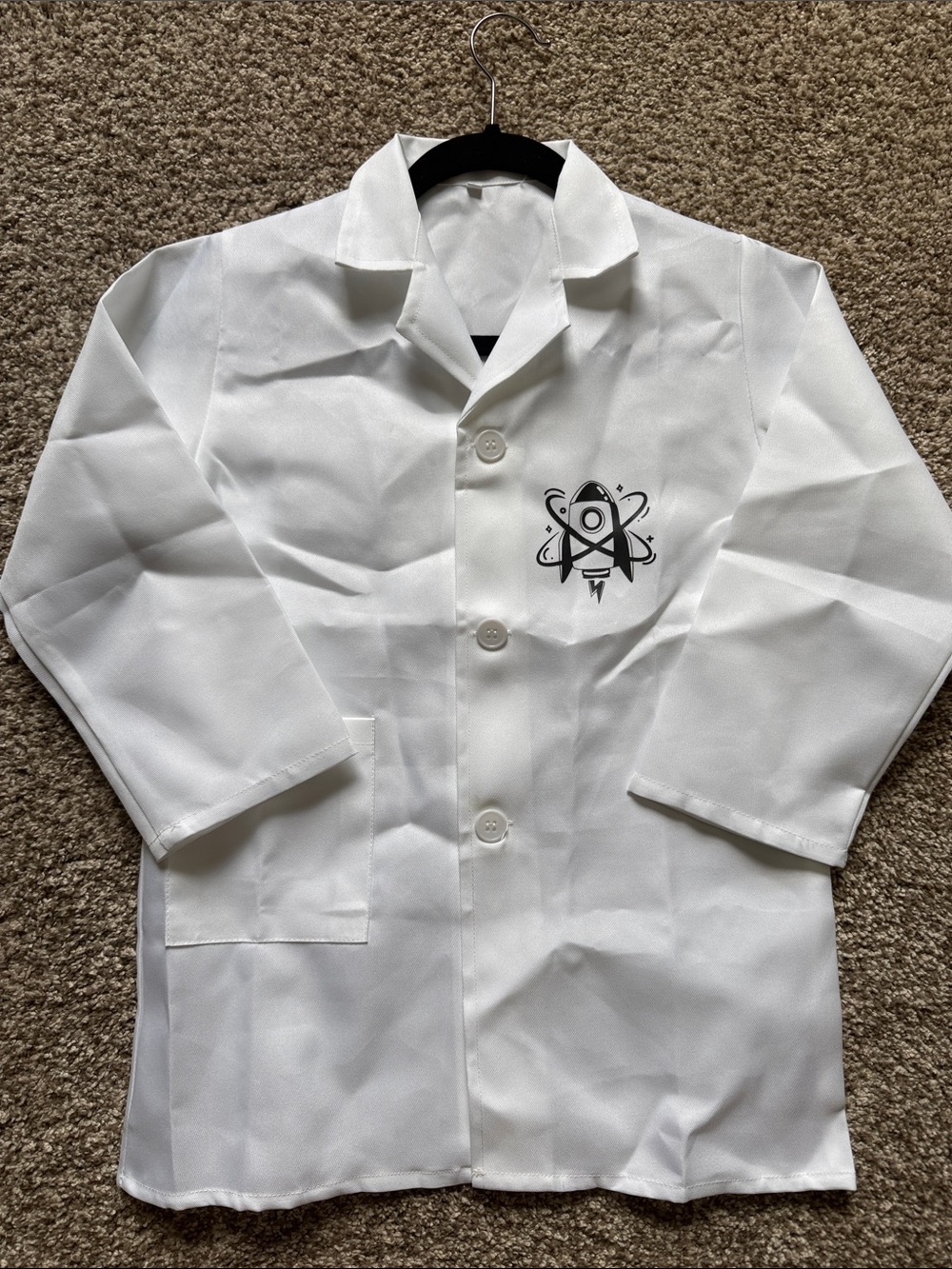 KIDS WHITE SCIENCE LAB COAT COSTUME SIZE SMALL 🌟NWOT🌟